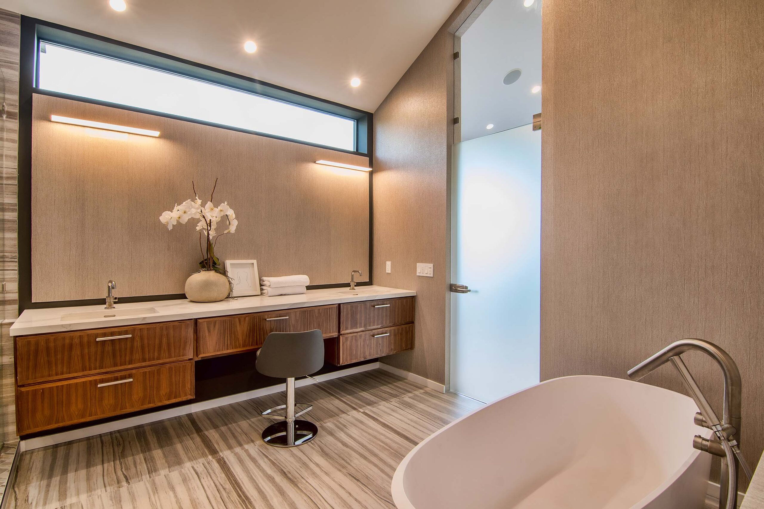 Lavish bathroom concept design California