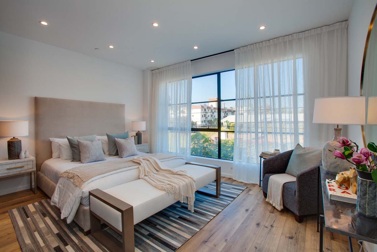 Stunning concept design for California bedroom